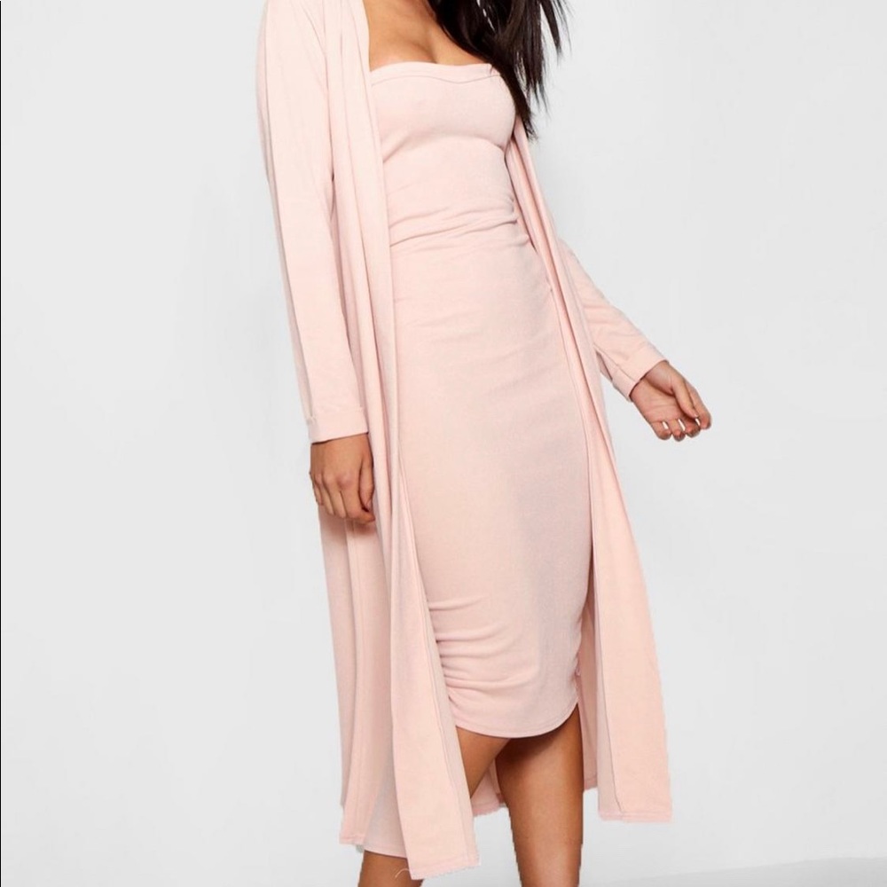 Boohoo Duster Set